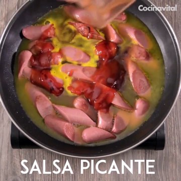 10 recetas de botanas con salchichas para reuniones - Cocina vital