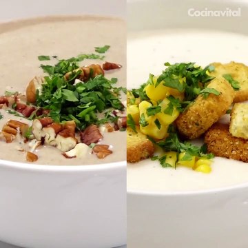 Recetas de 2x1 de cremas navideñas | Que preparar en Navidad