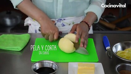 Tostaditas de manzana y queso crema (Formato Youtube)