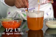 Cómo hacer Gelatina de zanahoria rallada y piña | Receta paso a paso | Cocina Vital