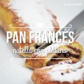 Receta de Pan francés relleno de nutella y plátano | Cocina Vital