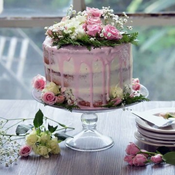 Cómo hacer un Naked Cake o pastel desnudo | Recetas de pasteles | Cocina Vital