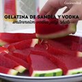 Receta de Jelly shots: sandía rellena de gelatina y vodka | Cocina Vital