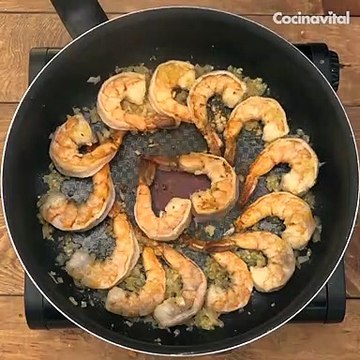Fettuccini con camarones al chipotle | Recetas de Pasta | Cocina Vital