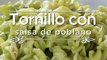 Receta de Pasta de tornillo al cilantro con chile poblano | Cocina Vital