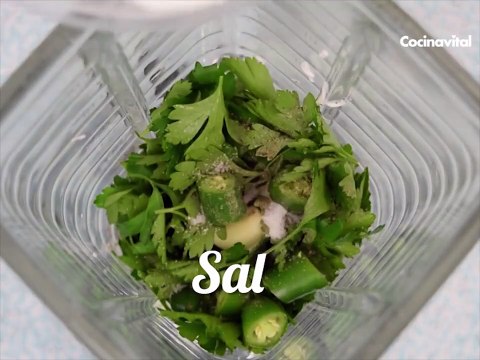 Receta de Espagueti verde al perejil con pollo | Cocina Vital