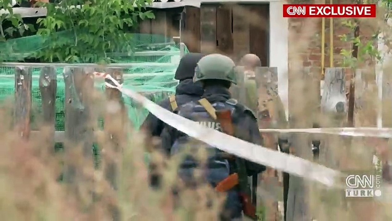 Kurtarılan şehre girdiler