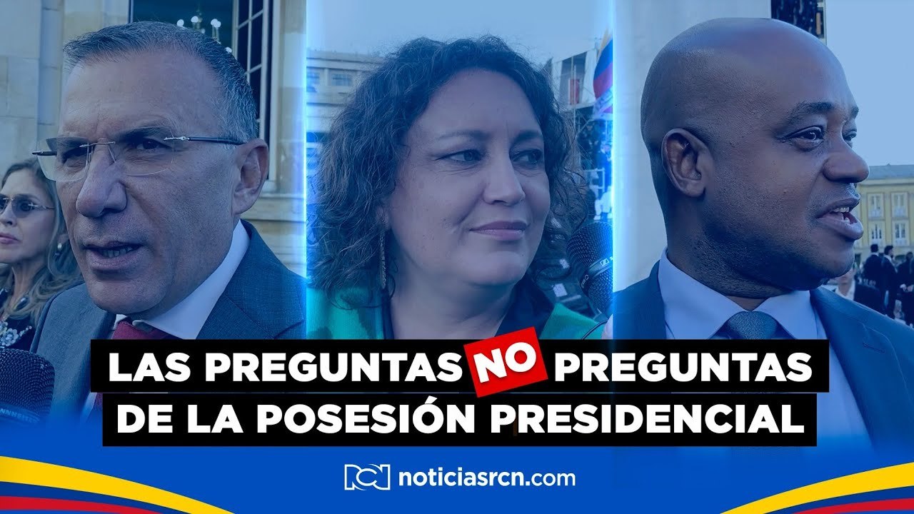 Las preguntas no preguntas de la posesión presi...