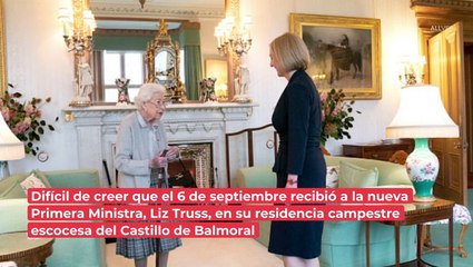 Dos días antes de su fallecimiento: las últimas imágenes de la reina Isabel II