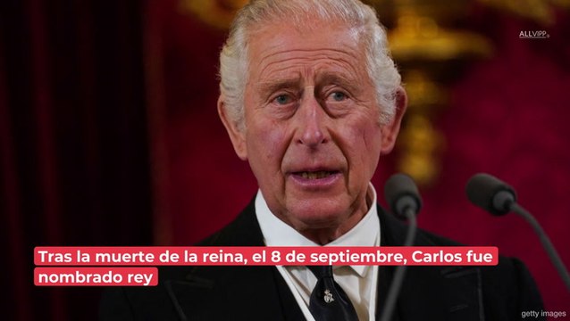 El nuevo monarca: estas son las primeras imágenes de Carlos como rey