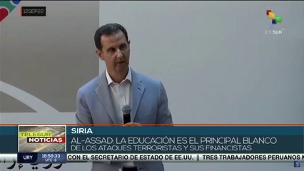 Gobierno sirio potencia la rehabilitación educacional para desarrollar el país