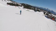 Person Captures Beautiful Snowboarding and Ski Shots With Drone