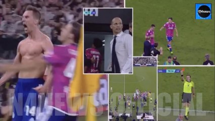 Juventus vs Salernitana was Pure Chaos, Four Red Cards Shown as 96th Minute Winner Disallowed