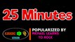 25 Minutes - Michael Learns To Rock | Karaoke Version | ️▶️ |HQ