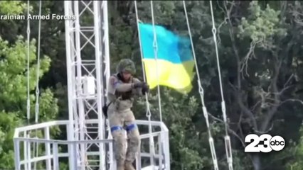 Russia retaliates after Ukrainian forces make gains