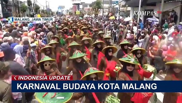 Tradisi Nusantara Tercermin di Pawai Karnaval Budaya Kota Malang