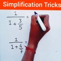 Easy math simplification Tricks