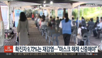 확진자 9.72%는 재감염…"마스크 해제 신중해야"