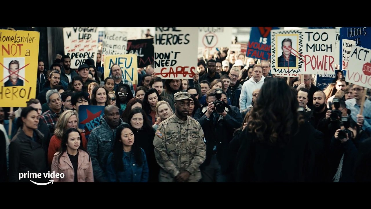 Homelander Kills Crowd   The Boys Clip   Prime Video