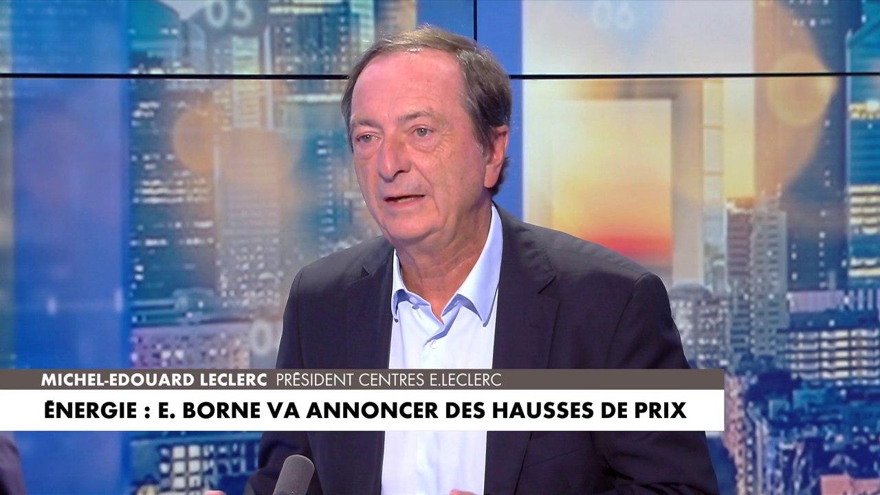 Michel-Edouard Leclerc : «L'inflation alimentaire et générale sur les produits de grande consommation continue d'augmenter»