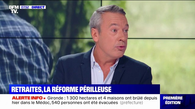 Réforme des retraites: Pour l'exécutif, il s'agit de préparer les esprits à 'un moment douloureux' avec une réforme 'qui ne fait plaisir à personne