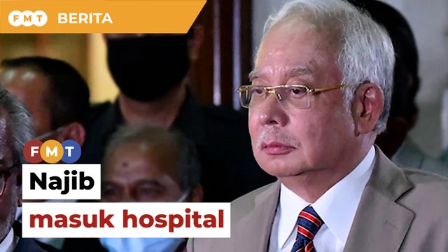 Najib dimasukkan ke hospital, perbicaraan 1MDB ditangguh