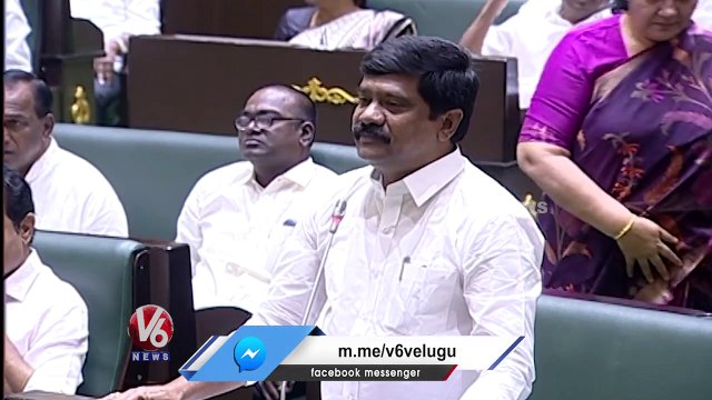 Etela Rajender vs Vemula Prashanth Reddy | Telangana Assembly | V6 News
