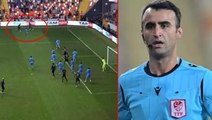 Hakemin hatası maça damga vurdu! Adana Demirspor-Trabzonspor maçında Belhanda'nın golü için skandal karar