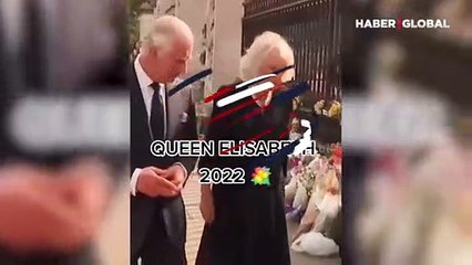 İngilizler bunu konuşuyor! Elizabeth ve Diana'nın ölümleri sonrası bırakılan çiçekler gündem oldu