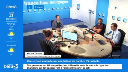 Rentrée universitaire : Moins d'élèves, mais plus de filières sur campus de Dijon
