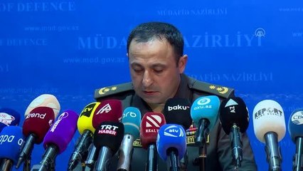 Son dakika haber... Azerbaycan: Karşı önlemler lokal nitelikte ve askeri hedeflere yönelik
