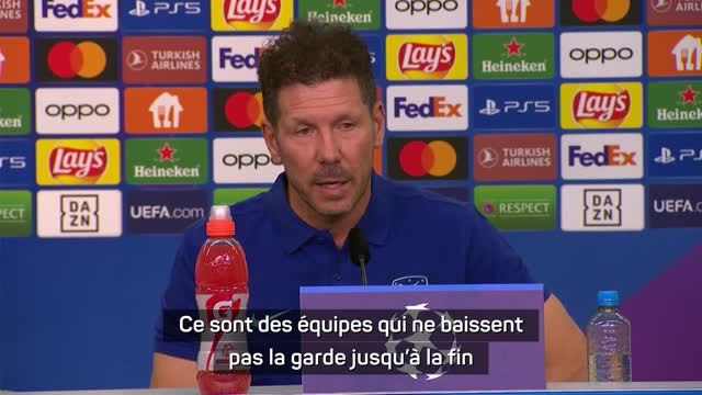 Groupe B - Simeone : J'ai beaucoup de respect pour les équipes allemandes