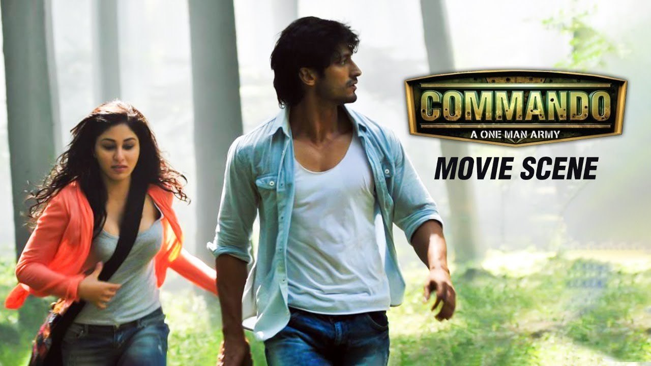 Vidyut Jammwal Fights Like A Lion | Commando | Movie Scene | Pooja ...