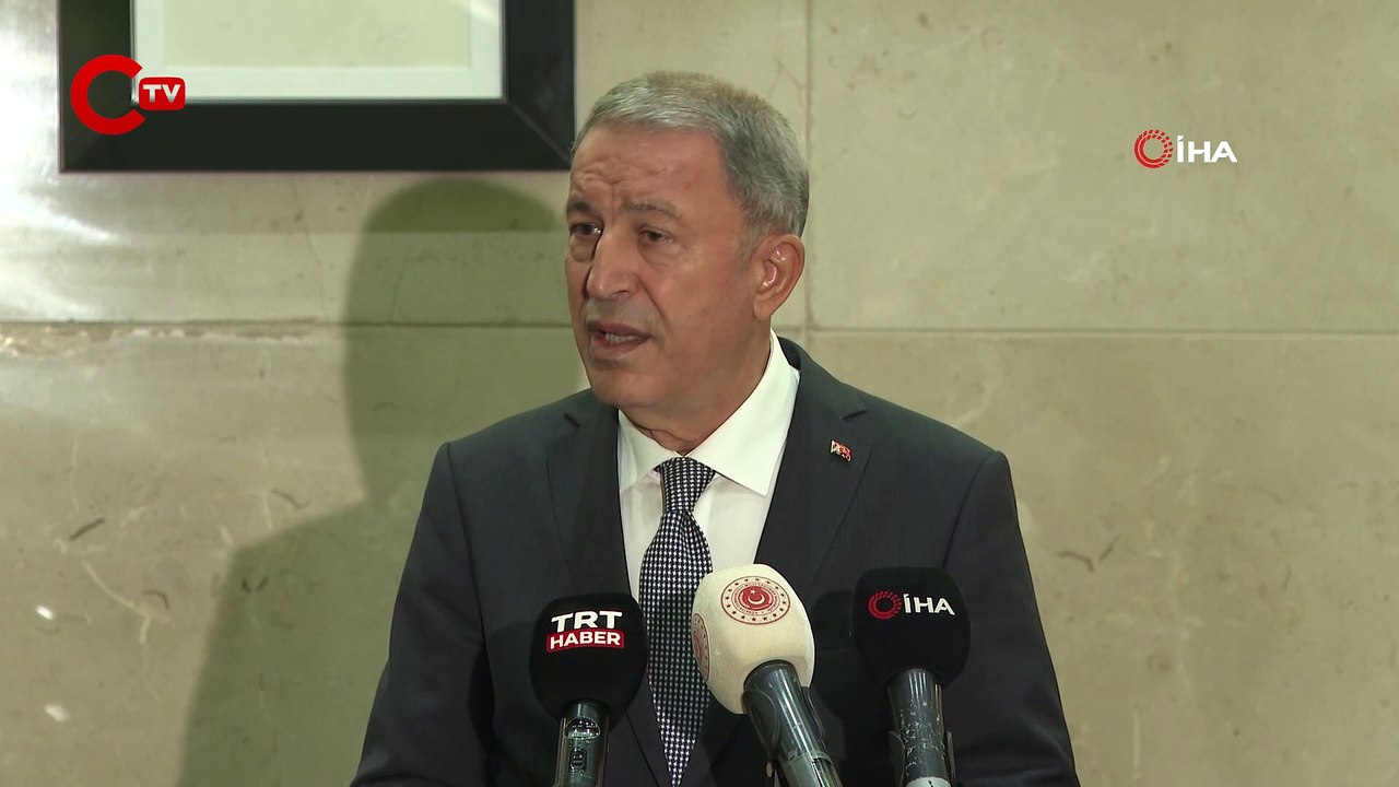 Bakan Akar'dan Yunanistan'a sert tepki: Tarihten ders alın, akıllı olun