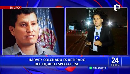 Harvey Colchado es retirado de la División de Búsqueda de la DIGIMIN