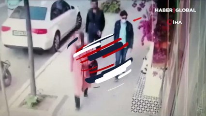 Türkiye'de yakalanan DEAŞ'lı teröristin İstanbul sokaklarında peruk değiştirdiği anlar ortaya çıktı!