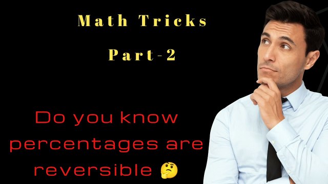 Math Tricks ☺️ Solve Math problem within 5 second
