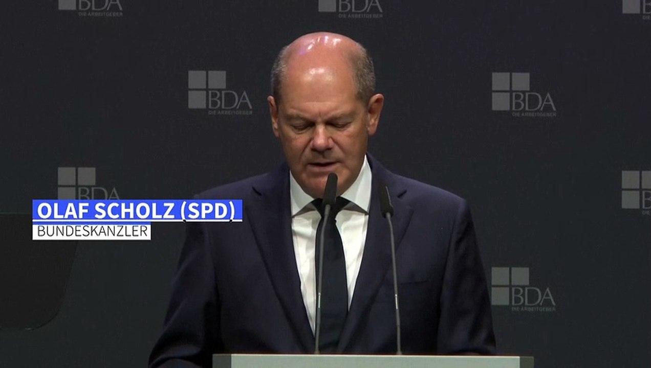 Scholz: Globalisierung kann nicht zurückgedreht werden