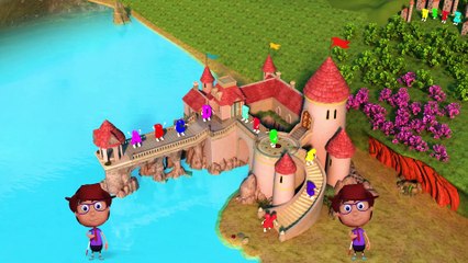 ABC Song in Castle - ABC kids poem 2022 - ABC Alphabet Cartoons for Children