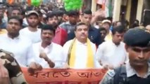 BJP leader Suvendu Adhikari detained during protest march to Bengal secretariat