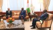 Le Chef de l’État Alassane Ouattara a reçu l’Ambassadeur d’Algérie en Côte d’Ivoire, Mohamed Abdelaziz Bouguetaia