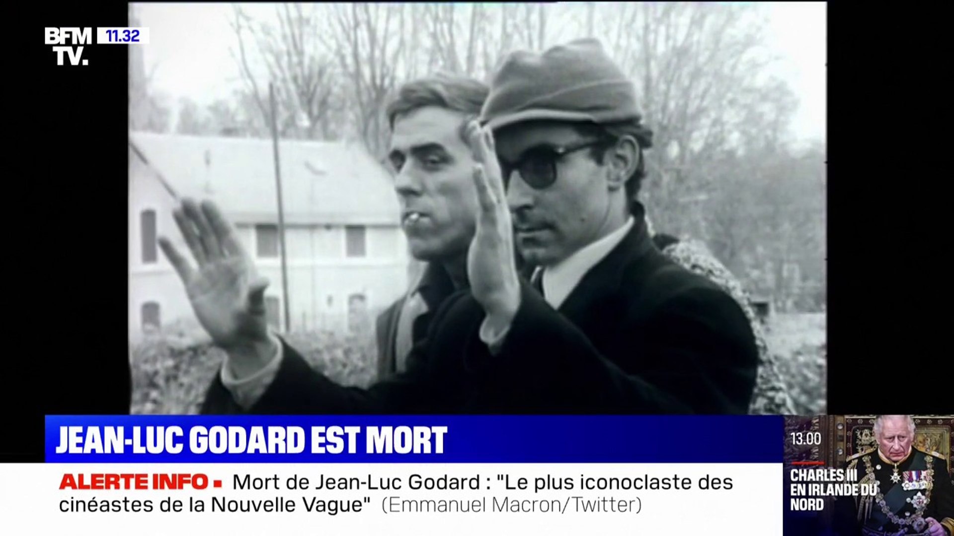 Jean-Luc Godard, le cinéaste de la Nouvelle Vague, est mort à l'âge de 91  ans - Vidéo Dailymotion