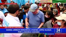 Elecciones 2022: Daniel Urresti recorre mercados en SJL tras participar en debate