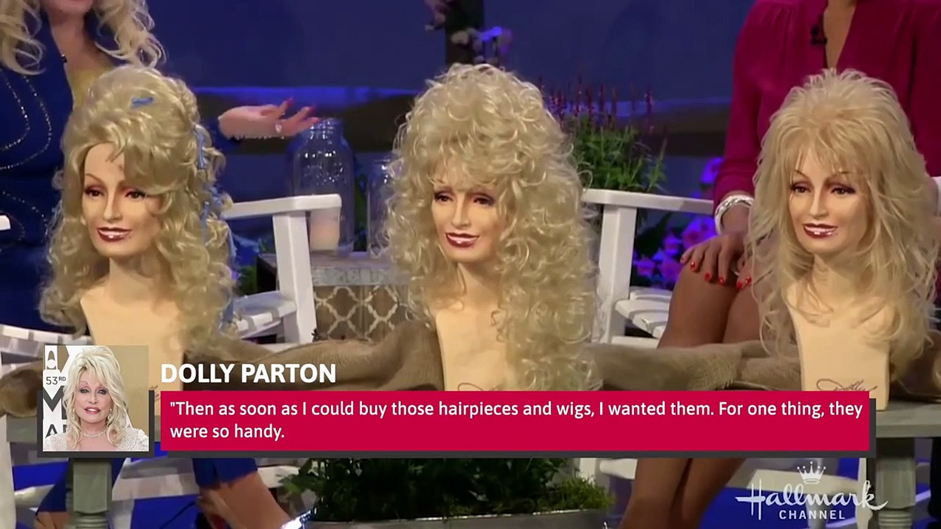 Dolly Parton Reveals The Real Reason She Wears Wigs - video Dailymotion