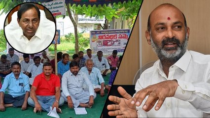 వీఆర్ఏల కోసం కేసీఆర్ మెడలు వంచుతాం - బండి సంజయ్ *Telangana | Telugu OneIndia