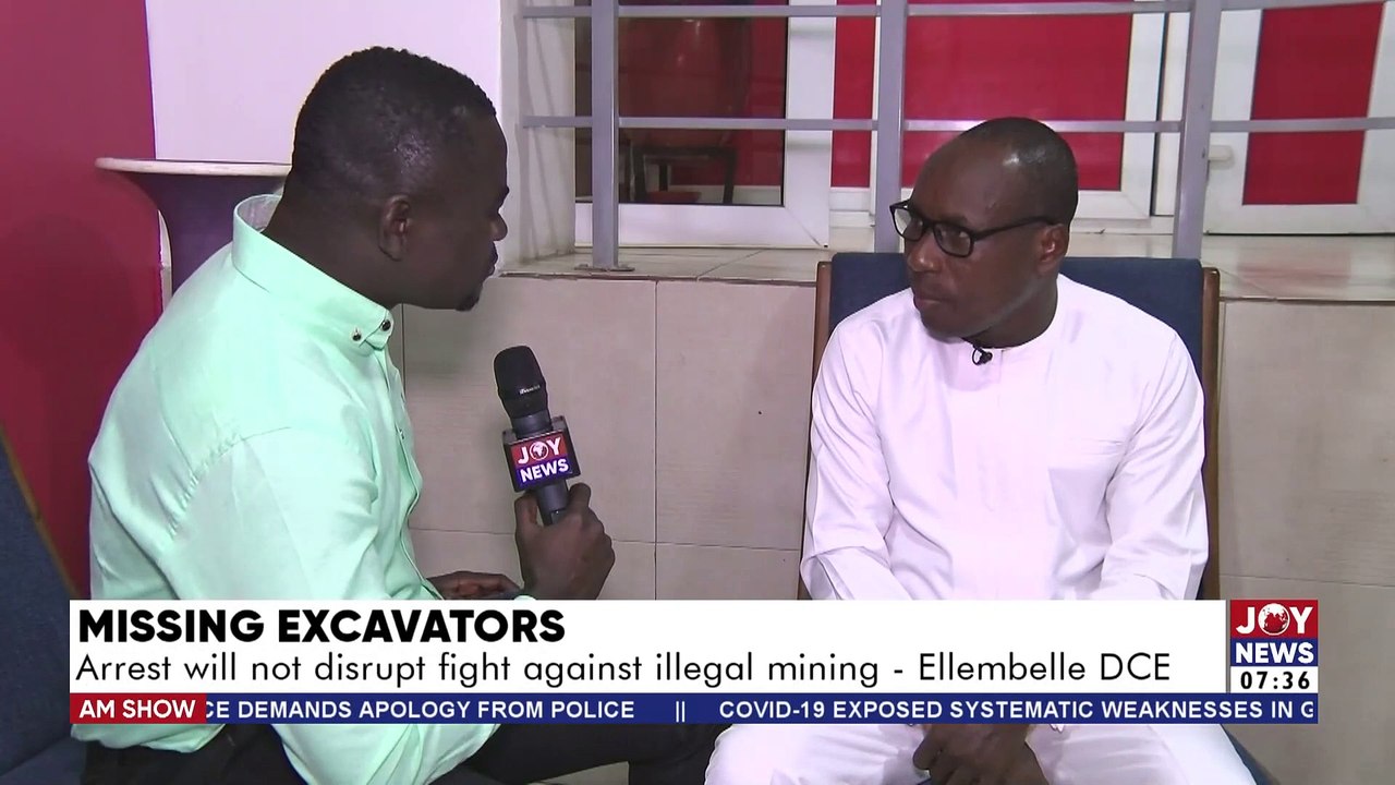 Missing Excavators Saga: Arrest will not disrupt the fight against illegal mining - Ellembelle DCE - AM News