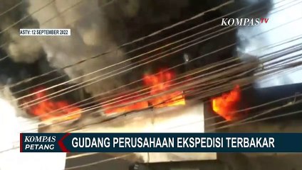 Pantauan Terbaru Pasca Kebakaran Gudang Ekspedisi di Depok, Korban Mulai Didata...