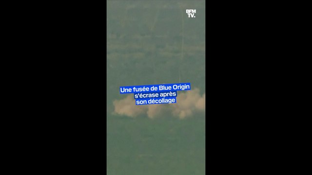 Une fusée de Blue Origin s’écrase après son décollage