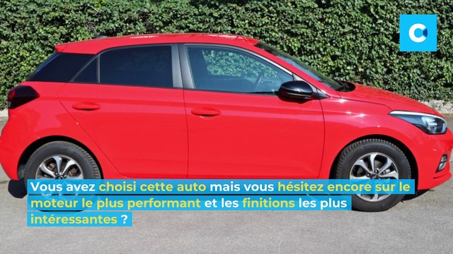 Hyundai i20 : laquelle choisir ? Motorisation, finitions, dimensions, couleurs