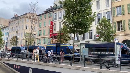 OM/Francfort : Les forces de l’ordre ont pris place dans le centre-ville